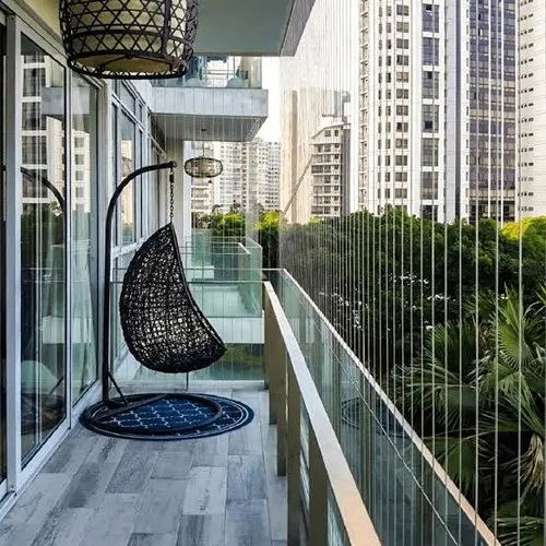 Invisible grill installation in Mumbai